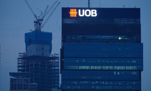 Gedung Bank UOB kawasan Thamrin, Jakarta.