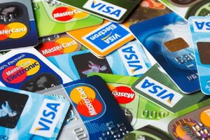 Ilustrasi kartu kredit.