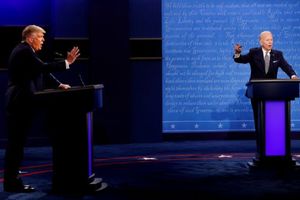 <p>Presiden AS Donald Trump dan Presiden AS terpilih Joe Biden / Reuters</p>
