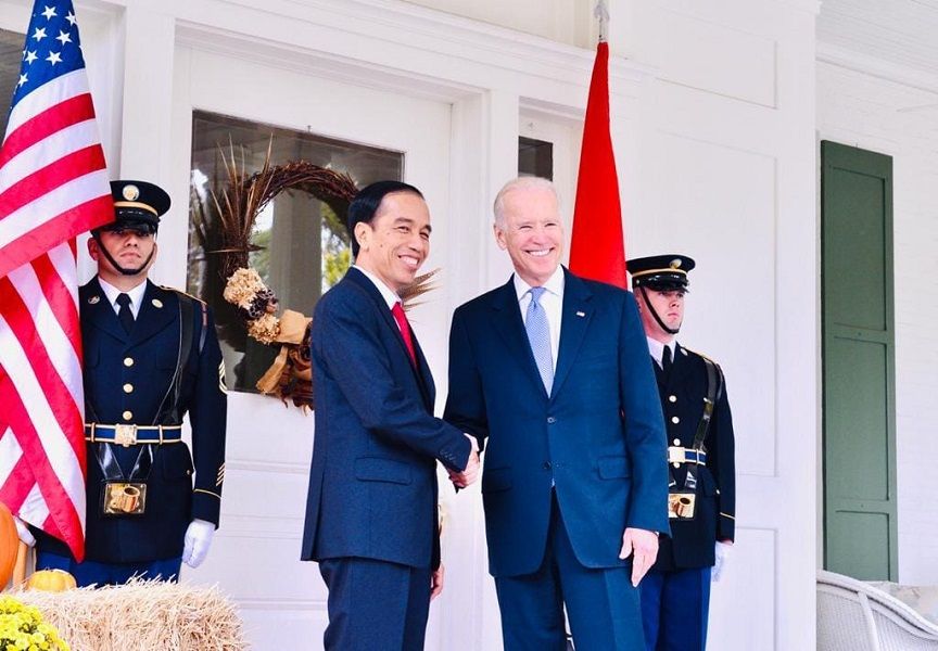 <p>Presiden Joko Widodo dan Presiden AS terpilih Joe Biden / Facebook @Jokowi</p>
