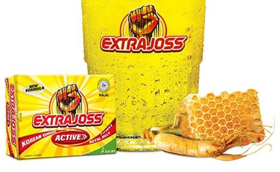 <p>Produk minuman Extra Joss produksi PT Kalbe Farma Tbk (KLBF) / Kalbe.com</p>
