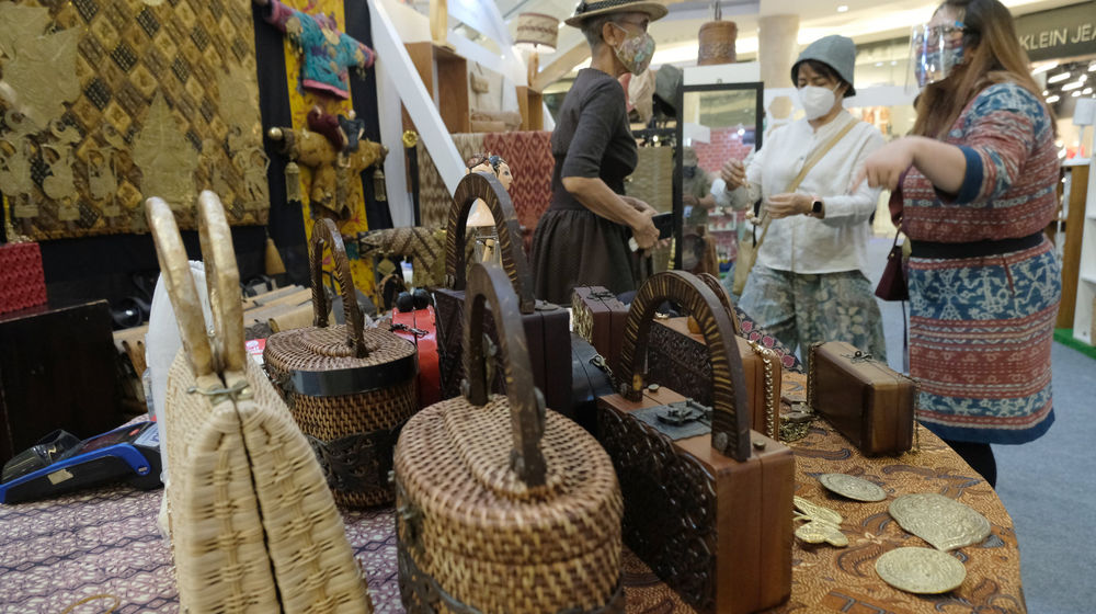 <p>Ilustrasi: Produk kerajinan UMKM. Foto: Ismail Pohan/TrenAsia</p>
