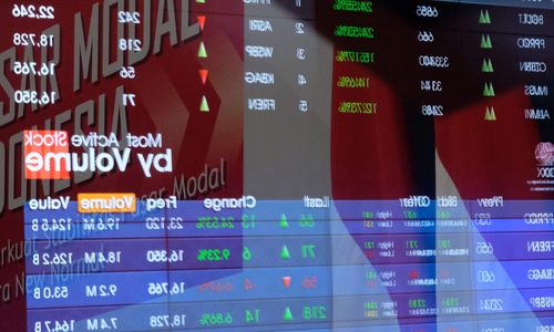 <p>Pewarta mengambil gambar layar pergerakan Indeks Harga Saham Gabungan (IHSG) di Gedung Bursa Efek Indonesia (BEI) Jakarta, Jum&#8217;at, 20 November 2020. Foto: Ismail Pohan/TrenAsia</p>
