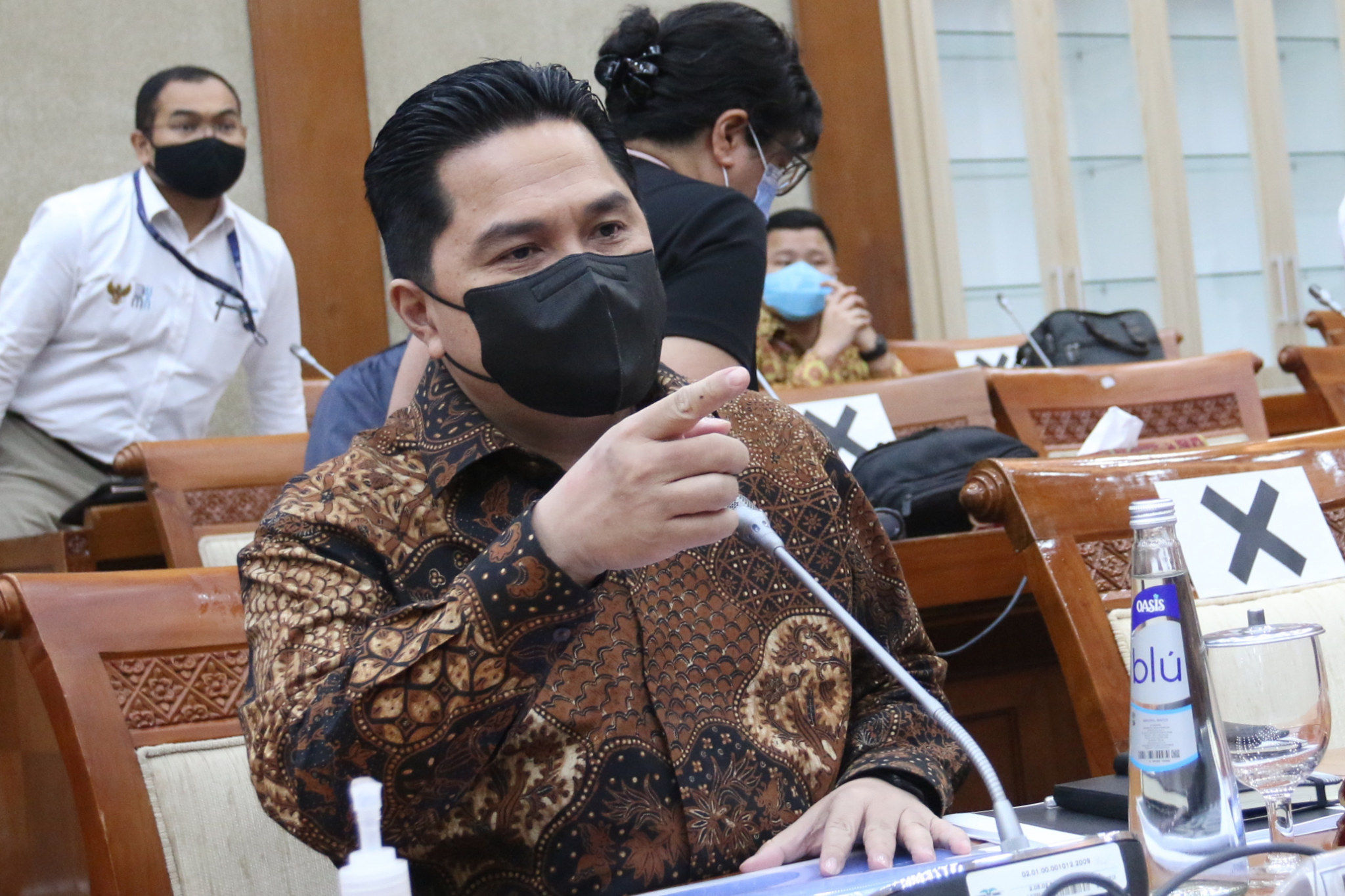 <p>Menteri Badan Usaha Milik Negara (BUMN) Erick Thohir. Foto: Ismail Pohan/TrenAsia</p>
