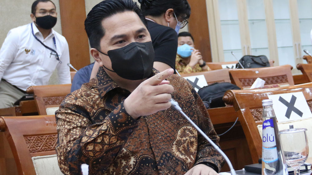 <p>Menteri Badan Usaha Milik Negara (BUMN) Erick Thohir. Foto: Ismail Pohan/TrenAsia</p>
