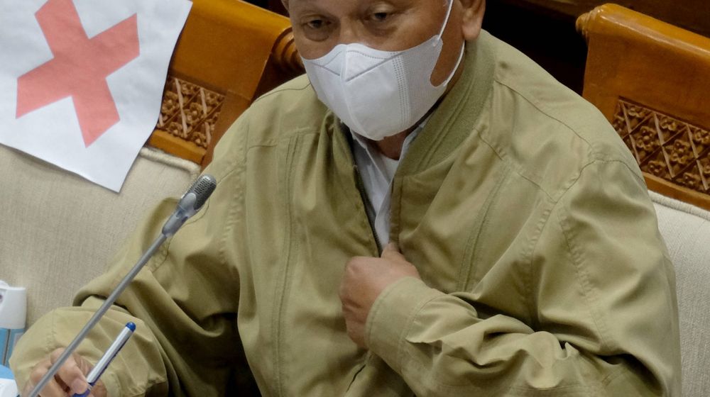 <p>Menteri Energi dan Sumber Daya Mineral, Arifin Tasrif mengikuti rapat kerja dengan komisi VII DPR di komplek Parlemen, Senayan, Jakarta, Senin, 23 November 2020. Foto: Ismail Pohan/TrenAsia</p>
