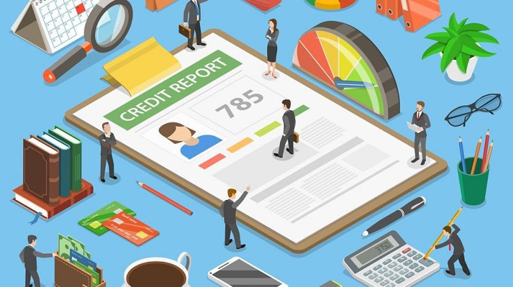 <p>Ilustrasi skor kredit di pinjaman online fintech P2P Lending / Shutterstock</p>
