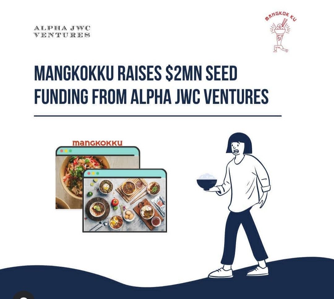 <p>Alpha JWC Ventures mengumumkan seed funding bagi Mangkokku. Dok: Alpha JWC Ventures/Instagram.</p>
