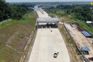 <p>Persiapan pembangunan Jalan Tol Serang – Panimbang Seksi 3 Ruas Cileles – Panimbang sepanjang 33 Km/ Sumber: Pu.go.id</p>
