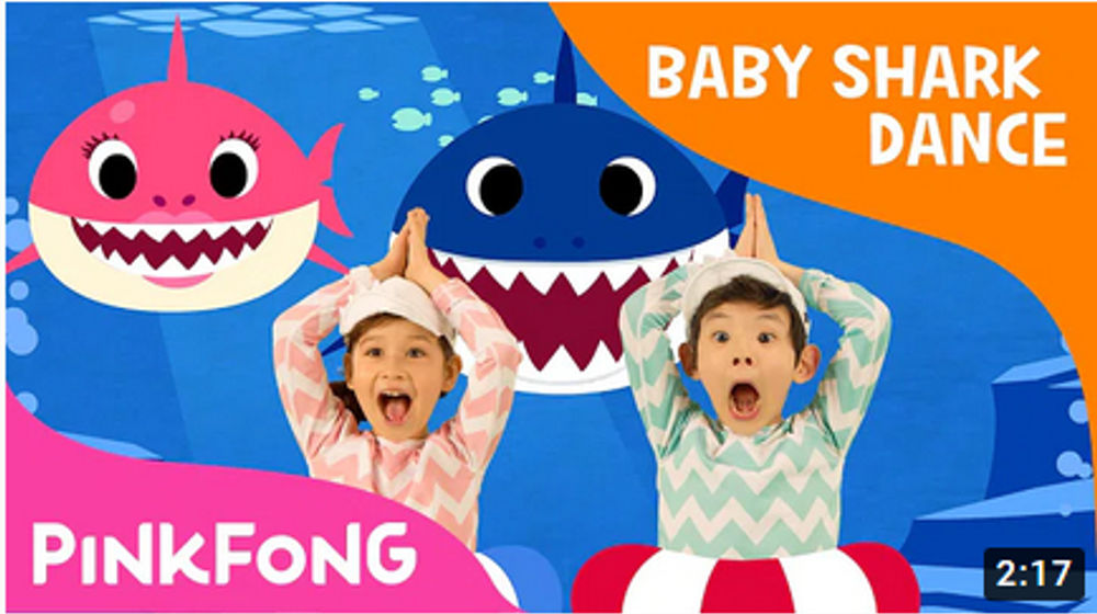 <p>Baby Shark Dance. Dok: YouTube.</p>
