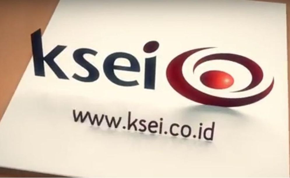 Ilustrasi logo PT Kustodian Sentral Efek Indonesia (KSEI).