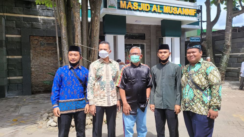 Peresmian Masjid Al-Musannif Wong Solo Medan dihadiri Wakil Gubernur Sumatera Utara H Musa Rajeckshah, Rahmad Shah, Puspo Wardoyo dan sejumlah tokoh Medan