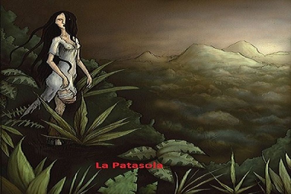 Patasola, cerita legenda dari Amerika Selatan tentang penjaga hutan yang kerap mewujudkan dirinya sebagai sosok perempuan cantik. 
