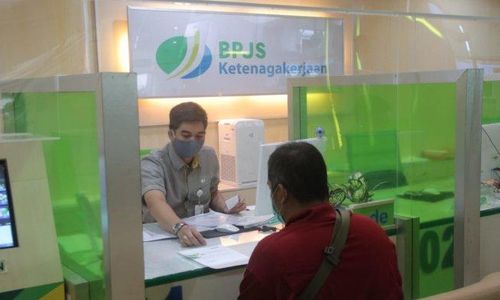 Ilustrasi pelayanan BPJS Ketenagakerjaan.
