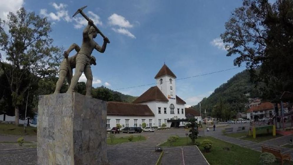 Kawasan pertambangan Ombilin di Sawahlunto yang masuk daftar UNESCO. Dok. Bukit Asam