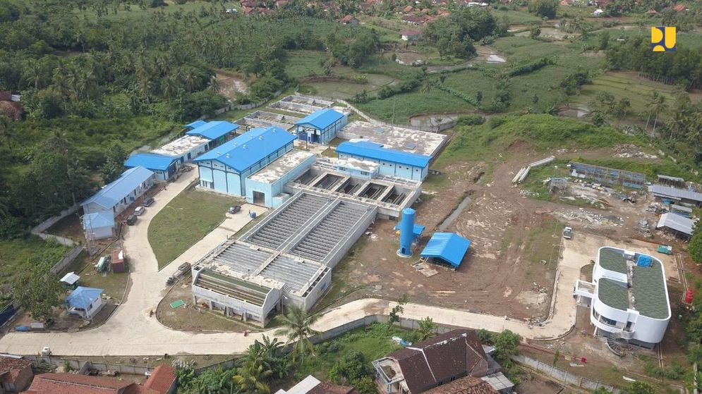 Sistem Penyediaan Air Minum (SPAM) Bandar Lampung.
