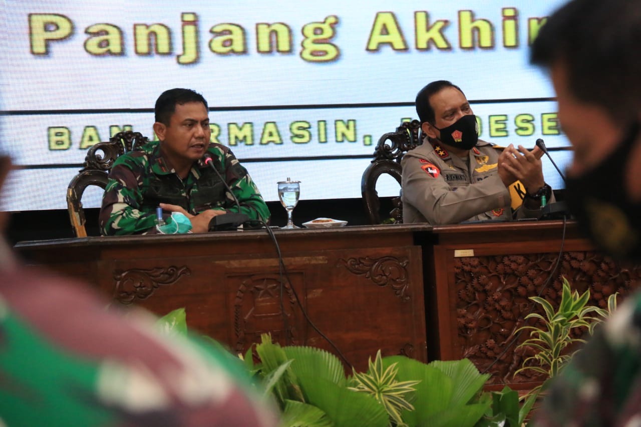 Kapolda Kalsel dan Danrem Antasari