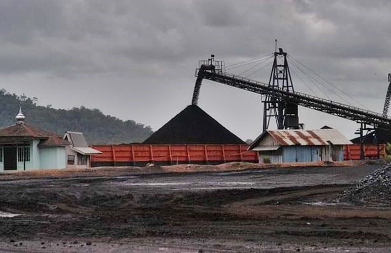 Ilustari aktivitas tambang batubara