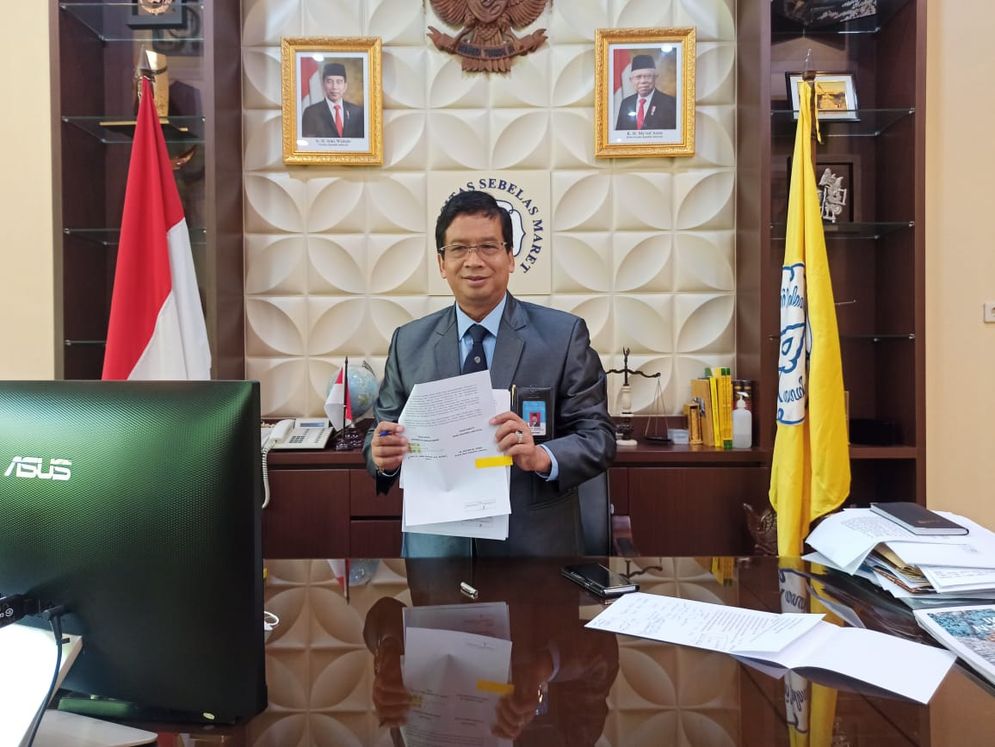 Rektor UNS Prof Jamal Wiwoho