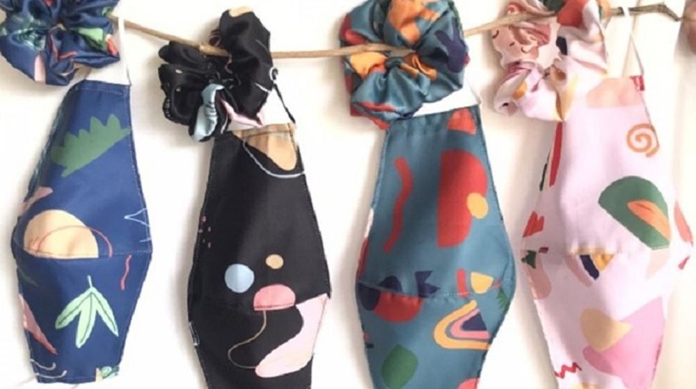 <p>Kreasi masker dari Prasa.id / Dok. Prasa.id</p>