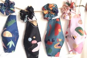 <p>Kreasi masker dari Prasa.id / Dok. Prasa.id</p>
