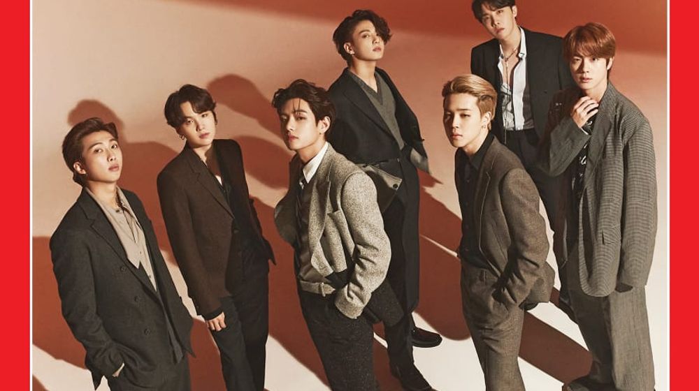 <p>Artis K-pop BTS. Dok: TIME/ Twitter.</p>
