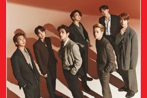 <p>Artis K-pop BTS. Dok: TIME/ Twitter.</p>