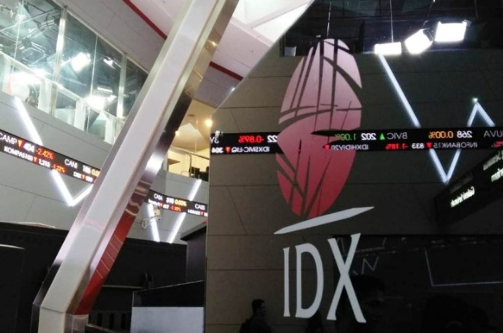 Ilustrasi logo IDX.
