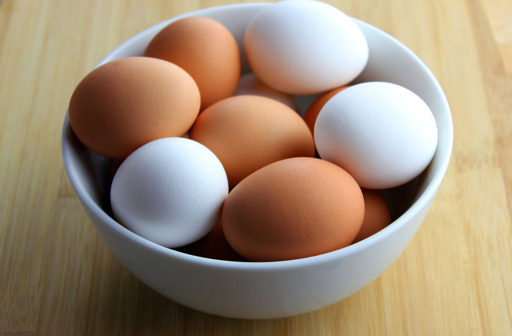 Perbedaan warna telur biasanya tergantung dari warna ayamnya. Ras yang lebih gelap cenderung bertelur lebih gelap, sedangkan ras putih bertelur putih. Tapi tidak ada perbedan nutrisi dari kedua warna telur ayam tersebut.