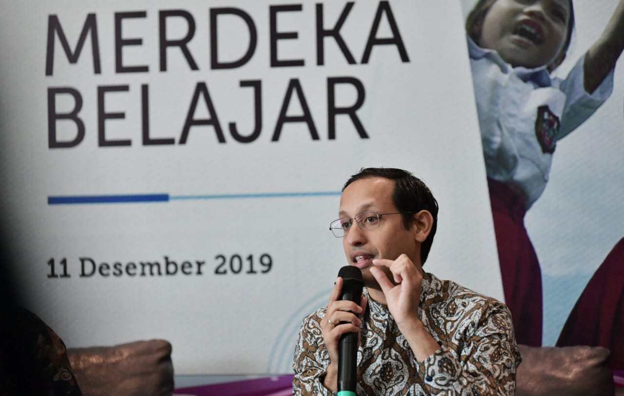 Menteri Pendidikan dan Kebudayaan Nadiem Makarim