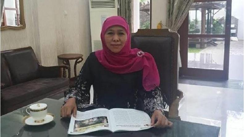 Gubernur Khofifah menjalani isolasi mandiri 