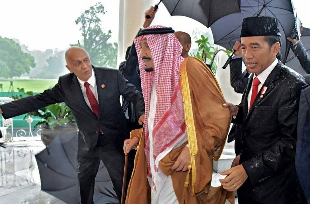 Presiden Joko Widodo dan Raja Salman / Facebook @Jokowi
