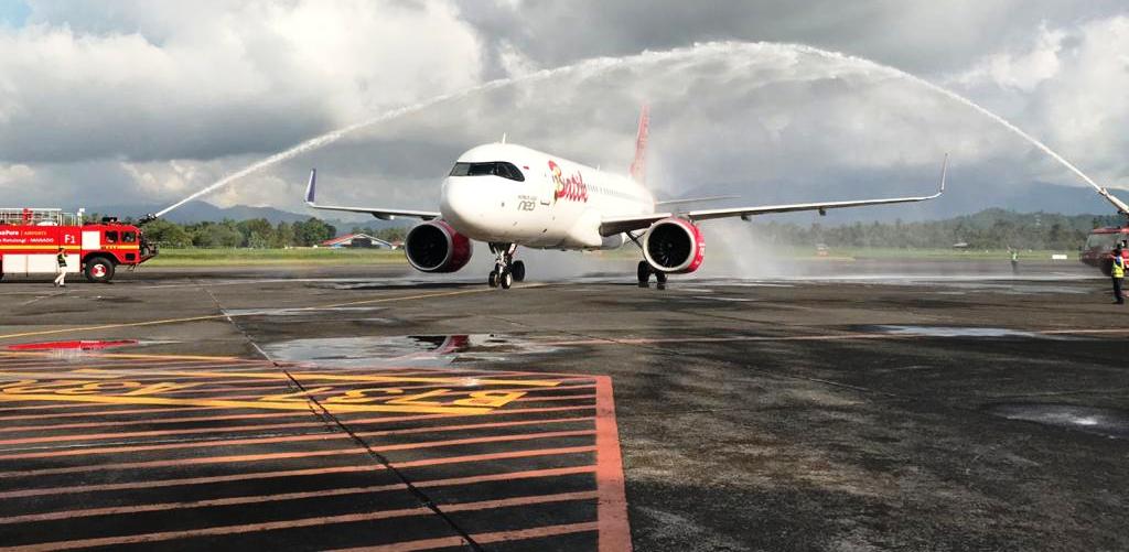 Lion Air membuka rute baru untuk penerbangan berjadwal penumpang domestik Manado – Timika – Manado