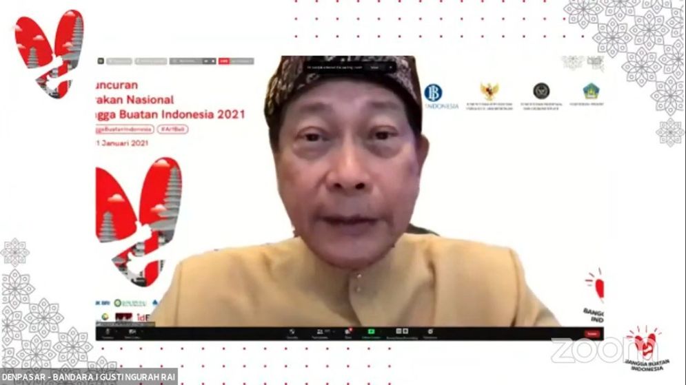 Presiden Direktur BCA Jahja Setiaatmadja mendukung Usaha Mikro Kecil dan Menengah (UMKM) lewat Gerakan Nasional Bangga Buatan Indonesia (Gernas BBI) 221. / BCA