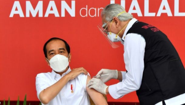 Jokowi Divaksin COVID-19, Saham Sektor-sektor Ini Ikut Naik