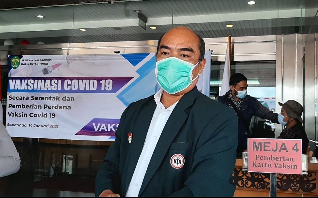 Ketua Ikatan Dokter Indonesia (IDI) Provinsi Kalimantan Timur dr Nataniel Tandirogang