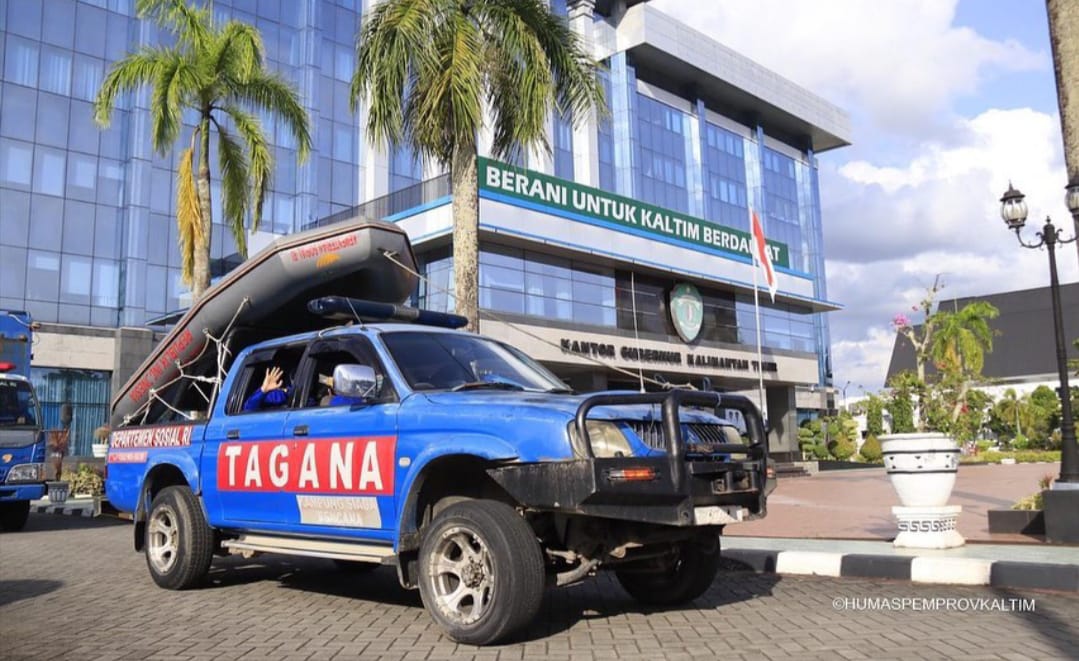 Tagana Provinsi Kaltim meluncur ke Kalsel