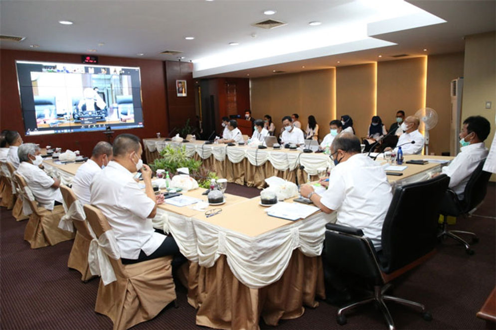 Rapat Dengar Pendapat (RDP) secara virtual bersama Komisi VI DPR RI.