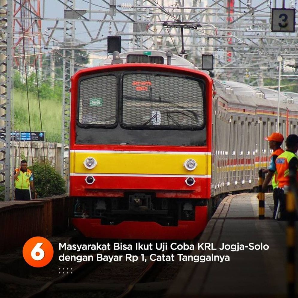 Kereta Commuter Indonesia (KCI) Solo - Jogja siap beroperasi