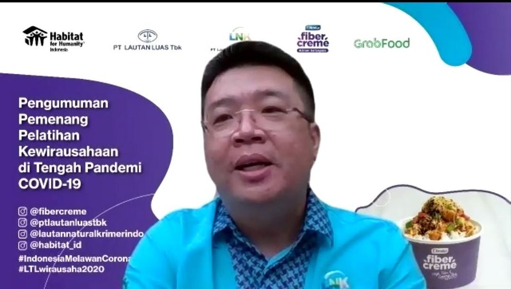 Direktur PT Lautan Natural Krimerindo Hendrik Gunawan.