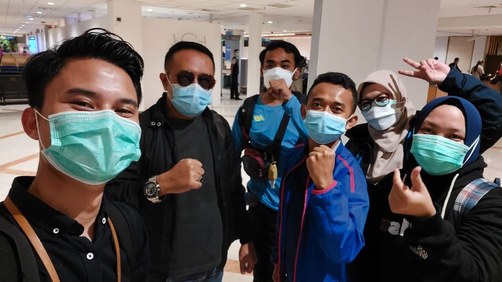 Tim medis PMI Surakarta yang diberangkatkan ke bencana Sulawesi barat