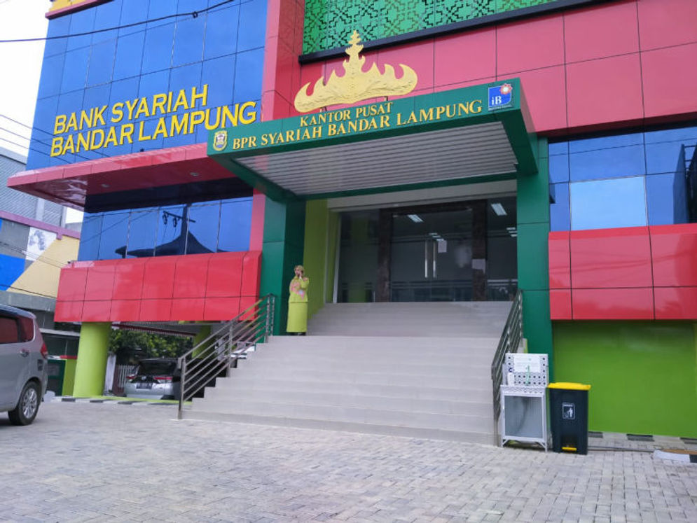 Kantor pusat BPRS Bandar Lampung.