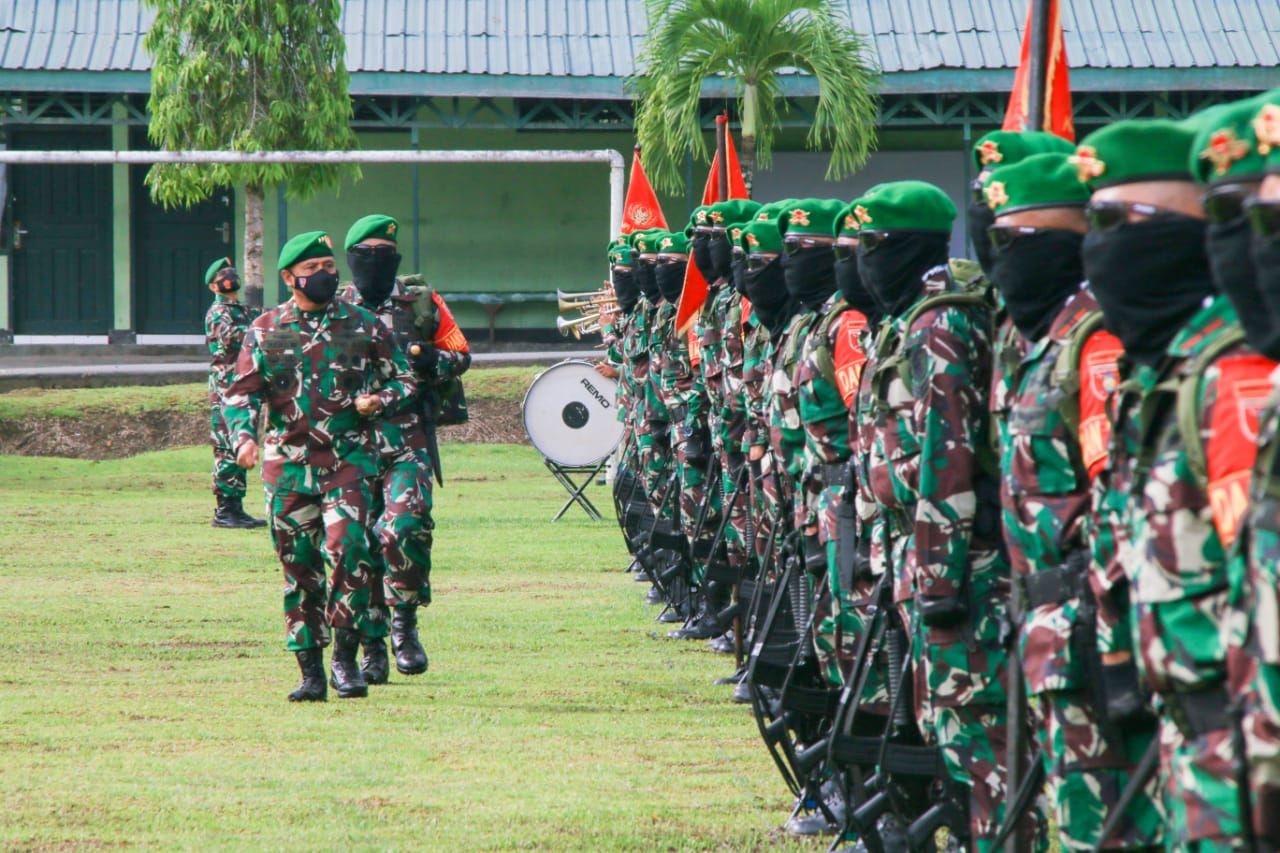 450 Personel Diberangkatkan Ke Perbatasan RI-PNG