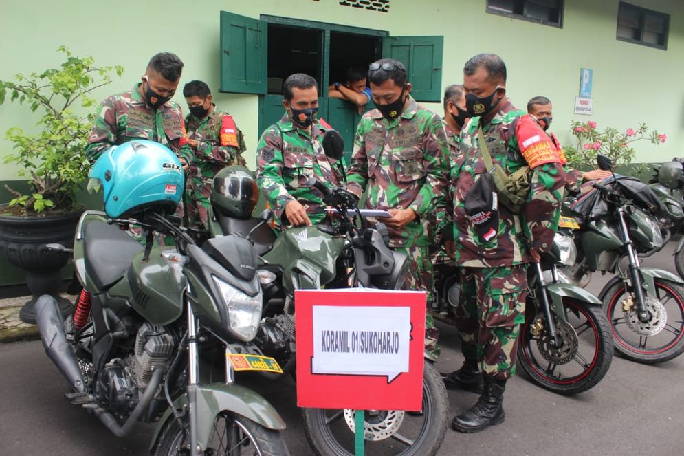 Cek Randis anggota Kodim 0726/Sukoharjo