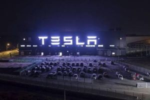 Ilustrasi Tesla Inc.