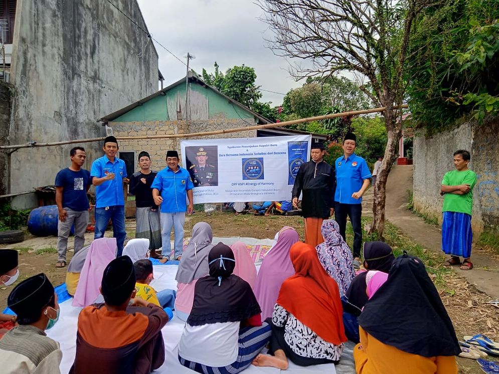 Doa syukur Oleh DPP KNPI dan GEMAKU atas dipilihnya Komjen Pol Listyo Sigit sebagai Kapolri 