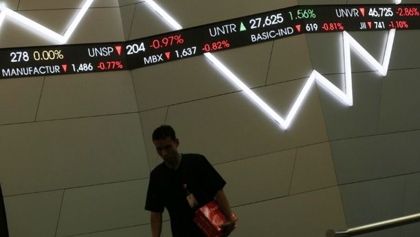 Perdagangan Pagi Awal Pekan, IHSG Terjun Bebas