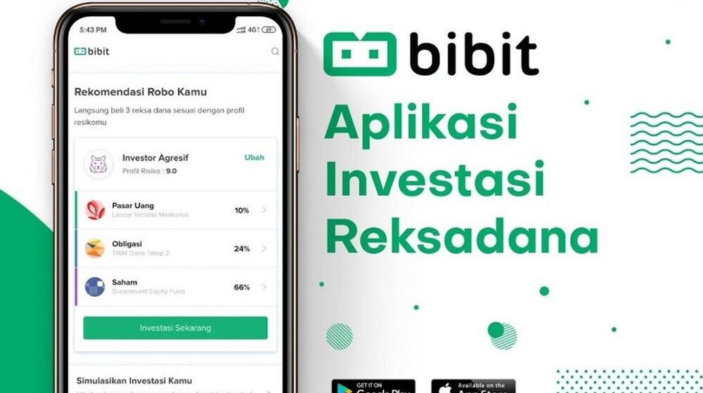 <p>Start up investasi reksa dana Bibit / Bibit.id</p>