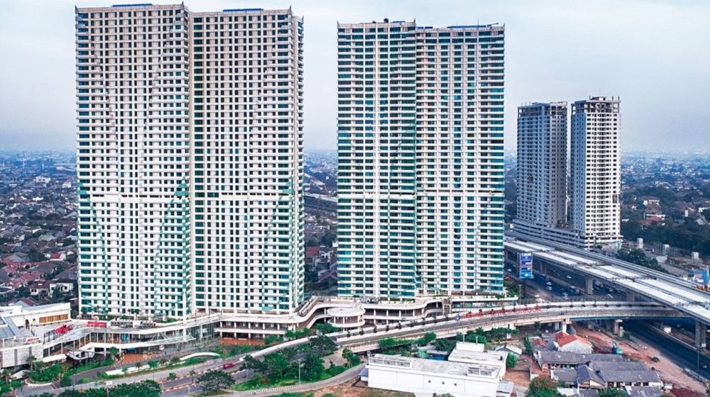 <p>Superblock Grand Kamala Lagoon yang berisi residensial, apartemen, mall, dan perkantoran, milik PT PP Properti Tbk (PPRO) / Dok. Perseroan</p>
