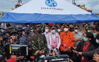 Jasa Raharja sudah memberikan santunan kepada keluarga korban jatuhnya pesawat Sriwijaya Air SJ-182